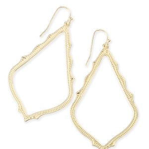 Sophee Drop Earrings in Gold