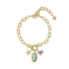Ari Heart and Ellie Charm Bracelet