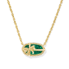 Elisa Bow Short Pendant Necklace