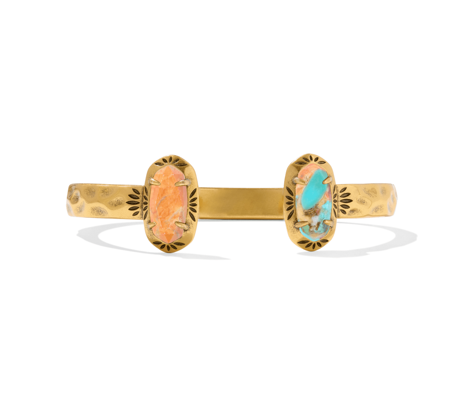 Elton Etch Frame Cuff Bracelet