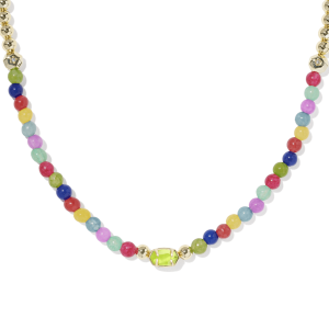 Emilie Stone Beaded Necklace