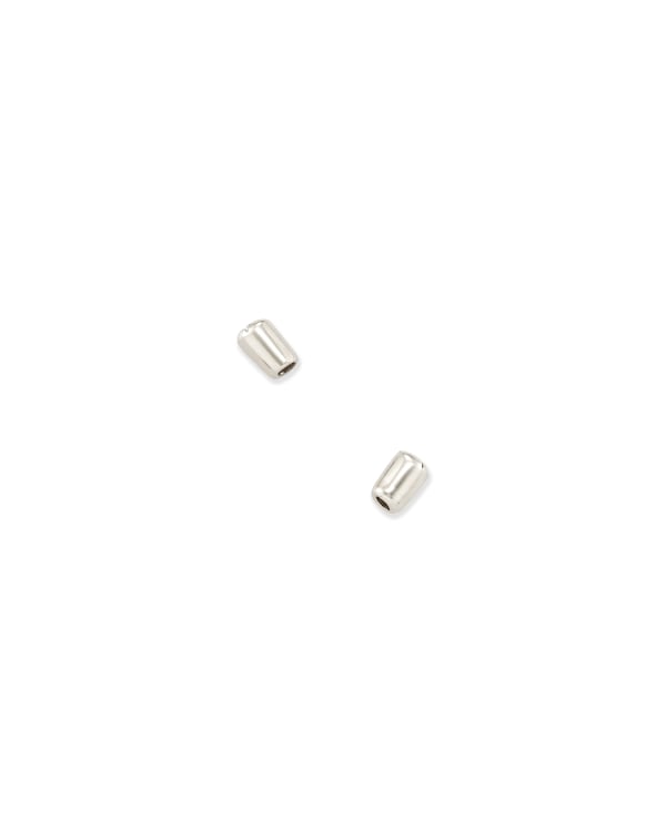 Fine Hook Backs Set Of 2 in 14K White Gold