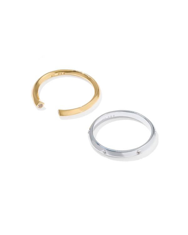 Alani Mixed Metal Ring Set