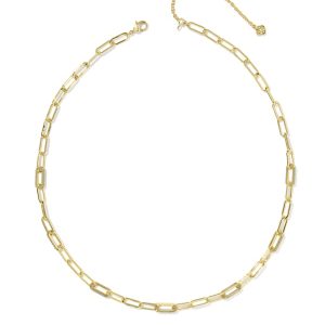 Bella Gold Chain Necklace - alternate view
