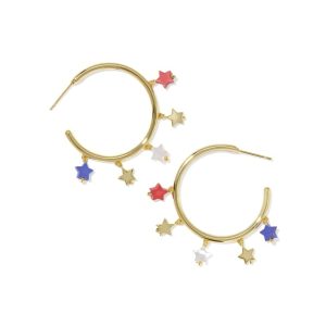 Camila Gold Hoop Earrings