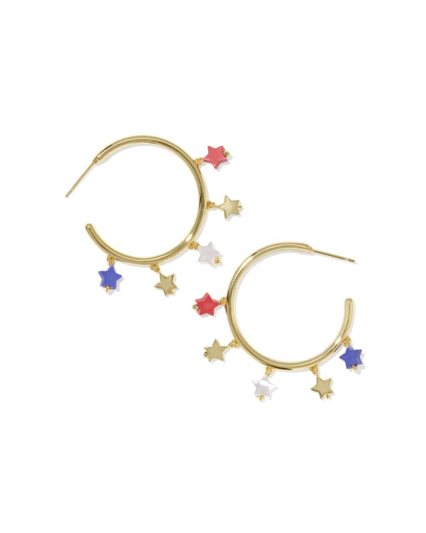 Camila Gold Hoop Earrings