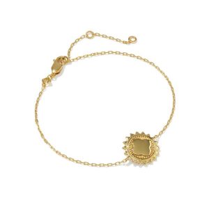 Dira Sun 18k Gold Vermeil Metal Chain Bracelet