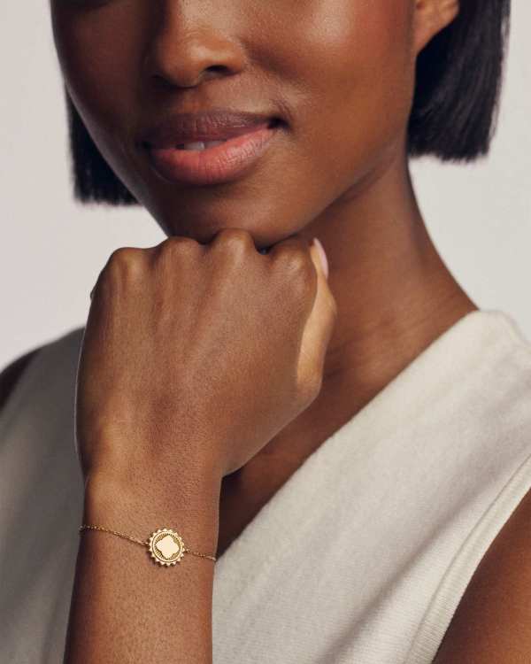 Dira Sun 18k Gold Vermeil Metal Chain Bracelet - view 2