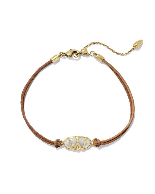 Wrangler® x Yellow Rose by Kendra Scott Elaina Vintage Gold Corded Bracelet