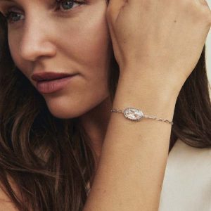 Elaina Luxe Silver Chain Bracelet - view 2