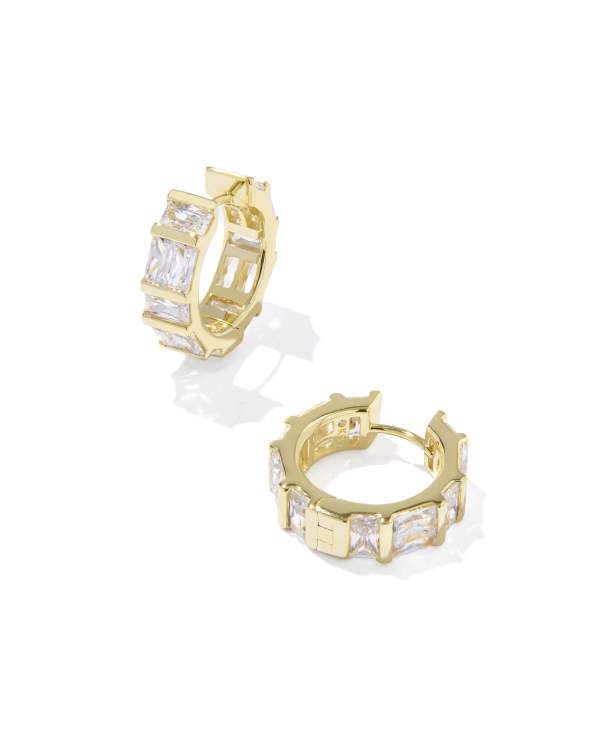 Jamie Gold Huggie Earrings