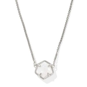 Jaxon Silver Short Pendant Necklace