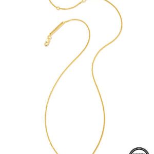 Alpha Xi Delta Pendant Necklace in 18k Gold Vermeil - alternate view