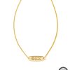 Phi Sigma Sigma Pendant Necklace in 18k Gold Vermeil