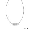 Kappa Kappa Gamma Pendant Necklace in Sterling Silver