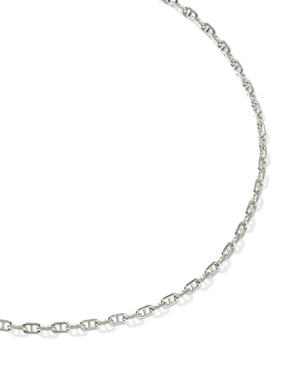 Ramsey Oxidized Sterling Silver Chain Bracelet - view 2