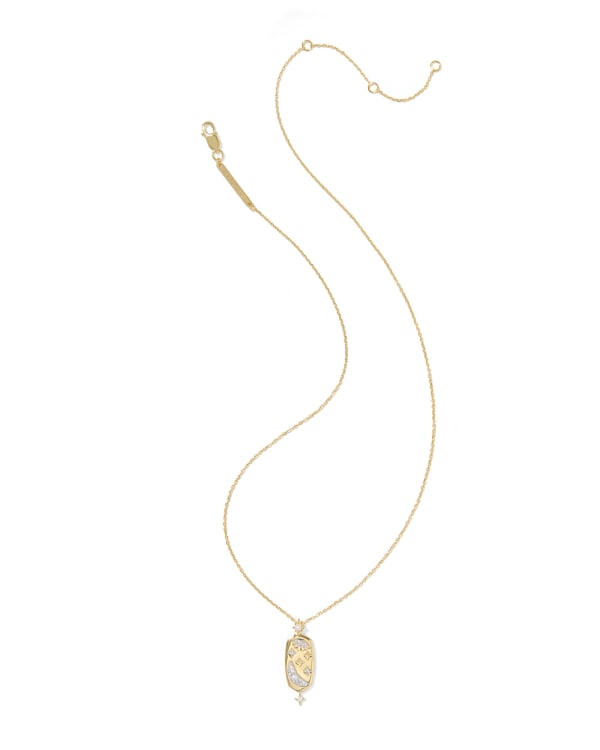 Skye Celestial 18k Yellow Gold Vermeil Pendant Necklace - alternate view