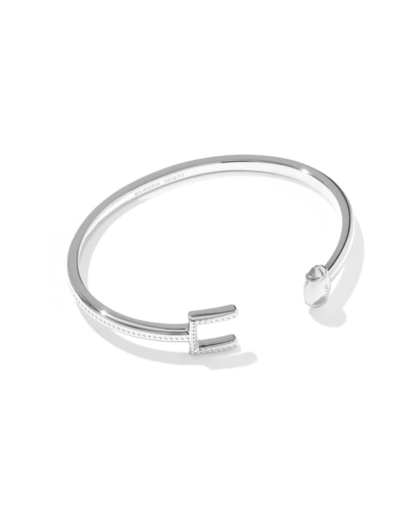 Wynn Silver Football Cuff Bracelet