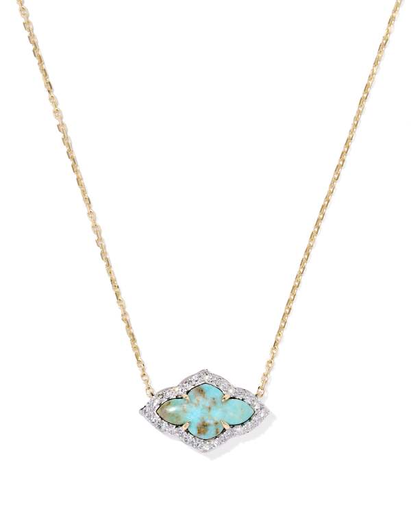 Abbie 14k Yellow Gold Short Pendant Necklace