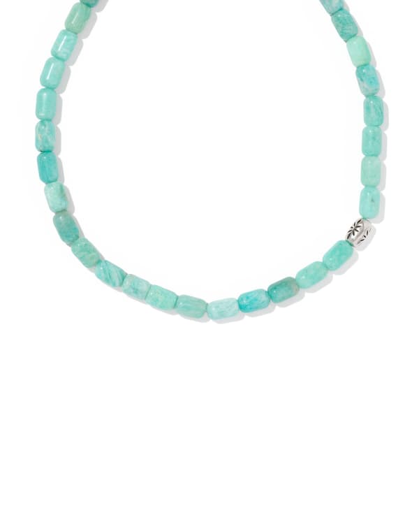 Beaded Vintage Silver Collar Necklace