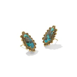 Ellery Vintage Gold Statement Earrings - view 2