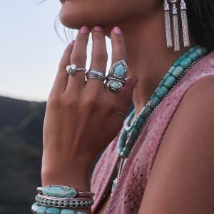 Keziah Vintage Silver Etch Frame Band Ring - view 2