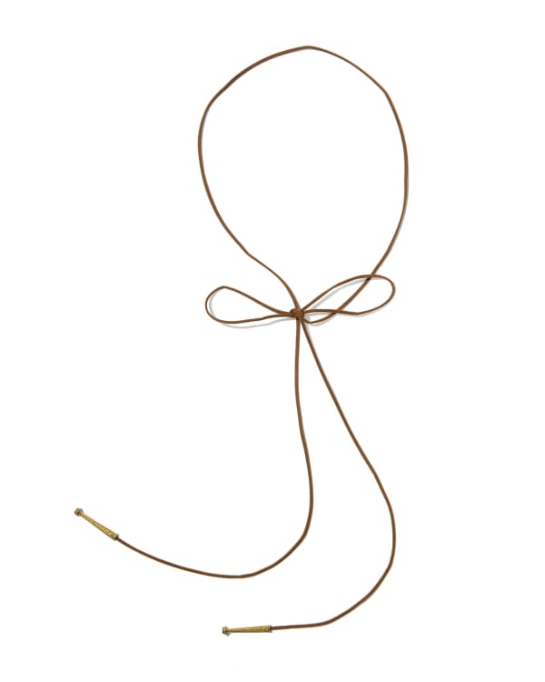 Tedi Wrap Vintage Gold Necklace