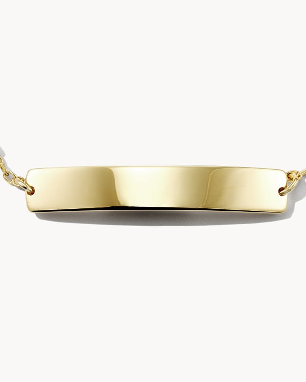 Allison Delicate Bracelet in 18k Yellow Gold Vermeil - view 2