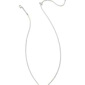 Brynne Silver Shell Short Pendant Necklace in Sea Green Chrysocolla - alternate view