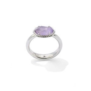 Daphne Silver Frame Band Ring - view 2