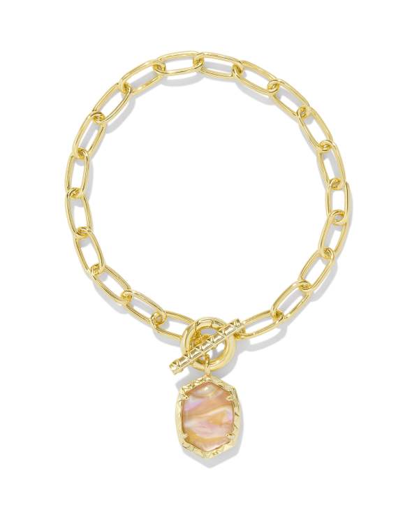 Daphne Convertible Gold Link and Chain Bracelet