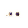 Davie 18k Gold Vermeil September Stud Earrings