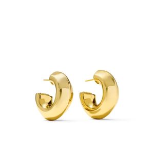 Embry Gold Hoop Earrings - view 2