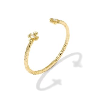 Leanne Gold Cuff Bracelet - view 2