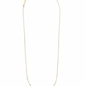 Marisa Pendant Necklace in White Diamond and 14k Yellow Gold - alternate view