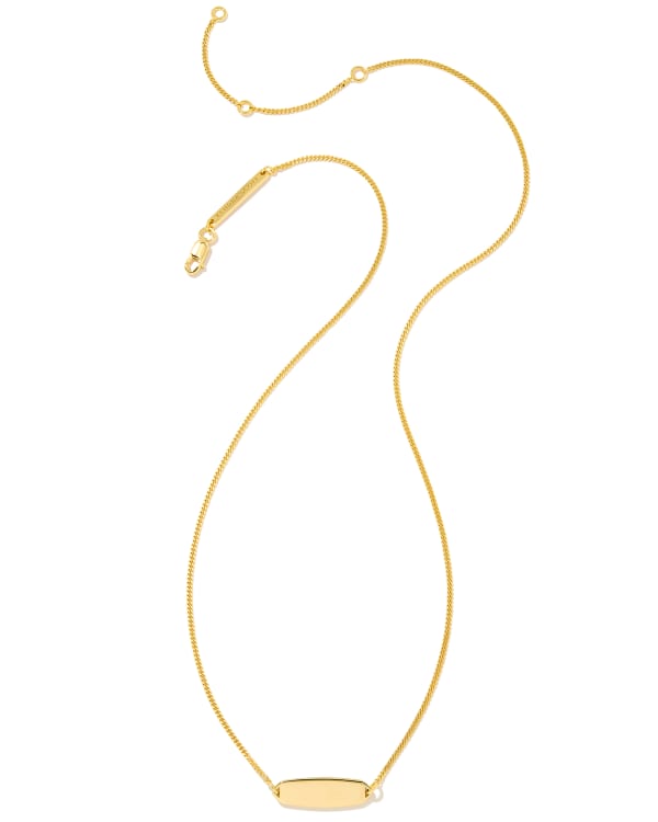 Marlee Pendant Necklace in 18k Gold Vermeil - alternate view