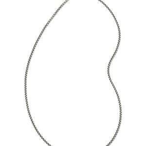 Beck Box Chain Gift Set of 2 in Oxidized Sterling Silver - alternate view