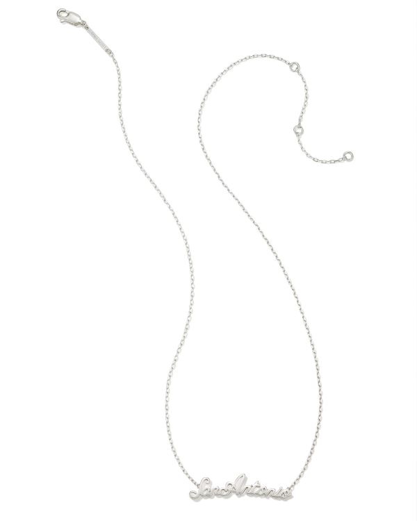 San Antonio Pendant Necklace in Sterling Silver - alternate view